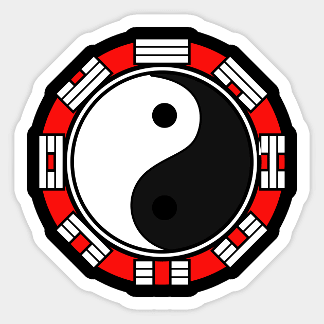 Qigong Tai Chi Yin Yang martial arts Sticker by QQdesigns